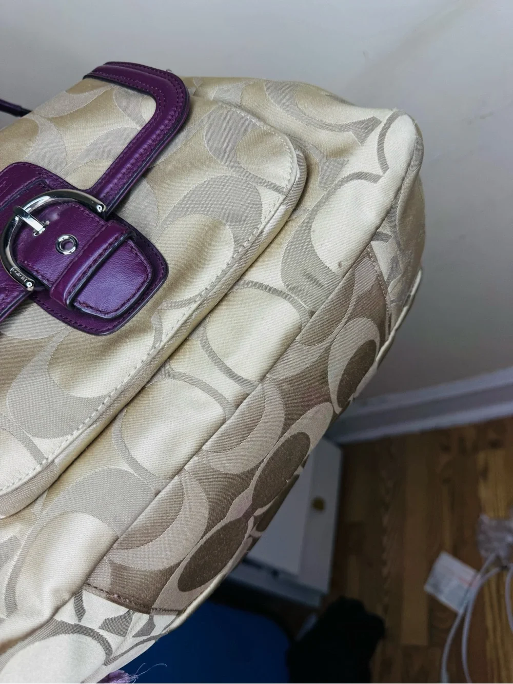 Coach Campbell Signature Hobo Bag